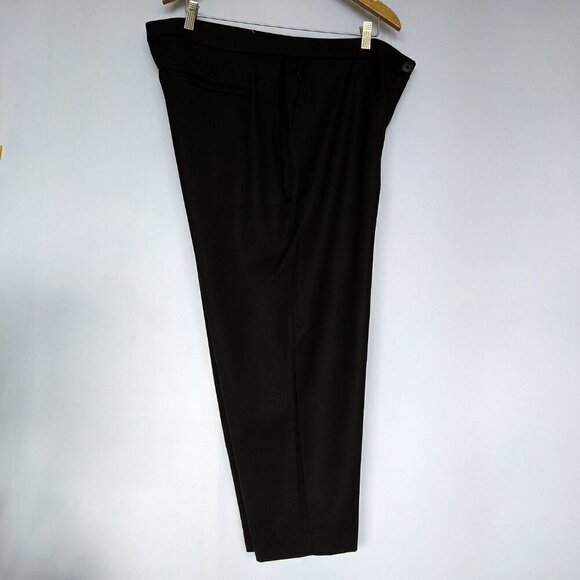 Away The Laid Back Trouser Black Cropped Travel Pants Size 16 New NWT - Picture 3 of 5